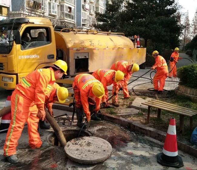 瓯海市政管道清淤