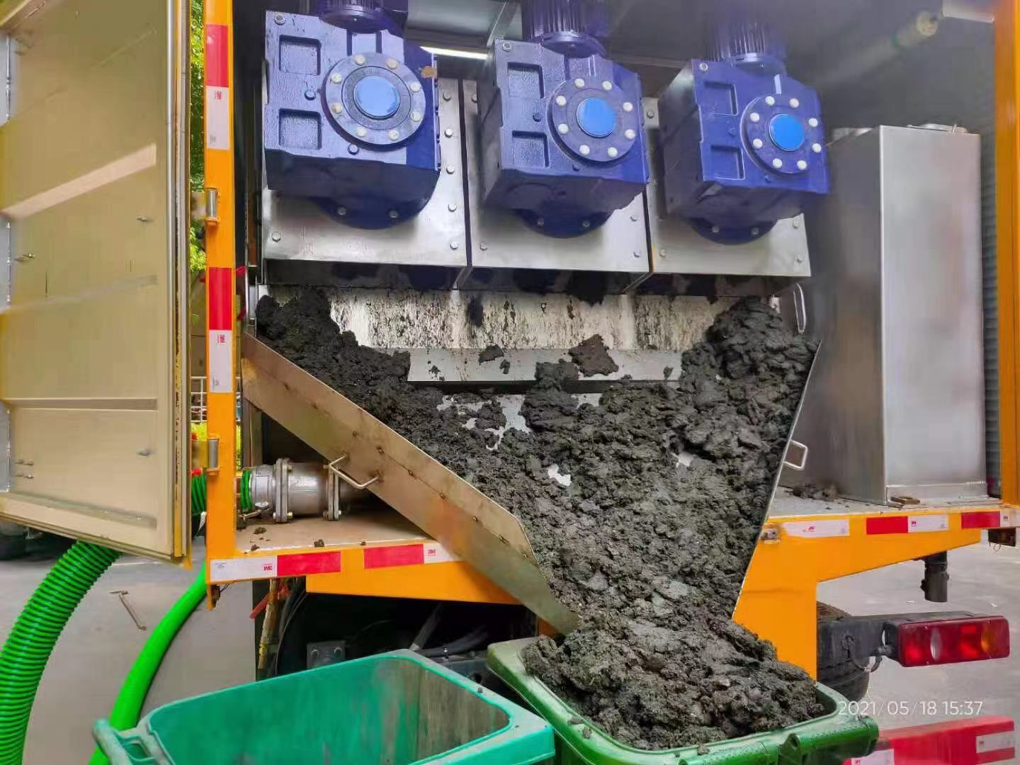 瓯海化粪池清掏城市维护站-泥浆净化干湿分离处理